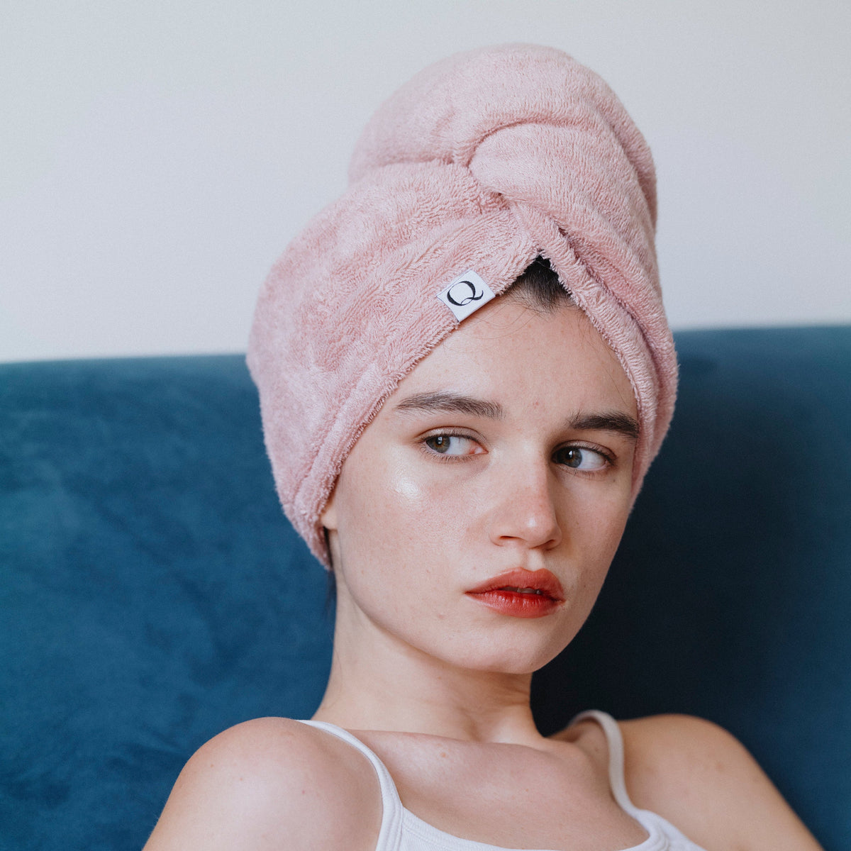 Turban-Handtuch Vegansilk