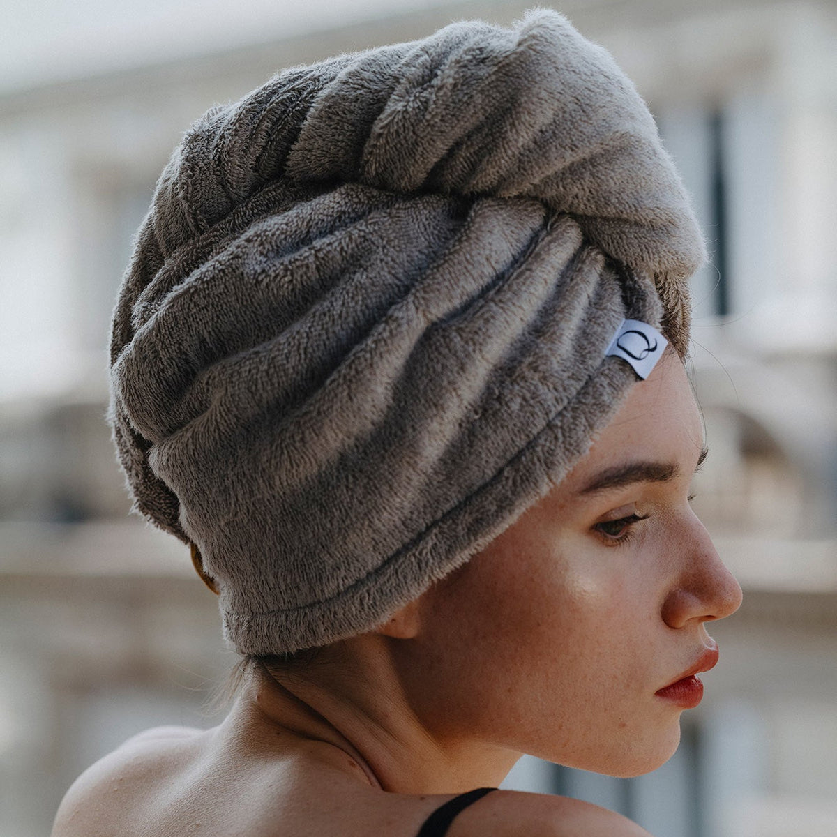 Turban-Handtuch Vegansilk