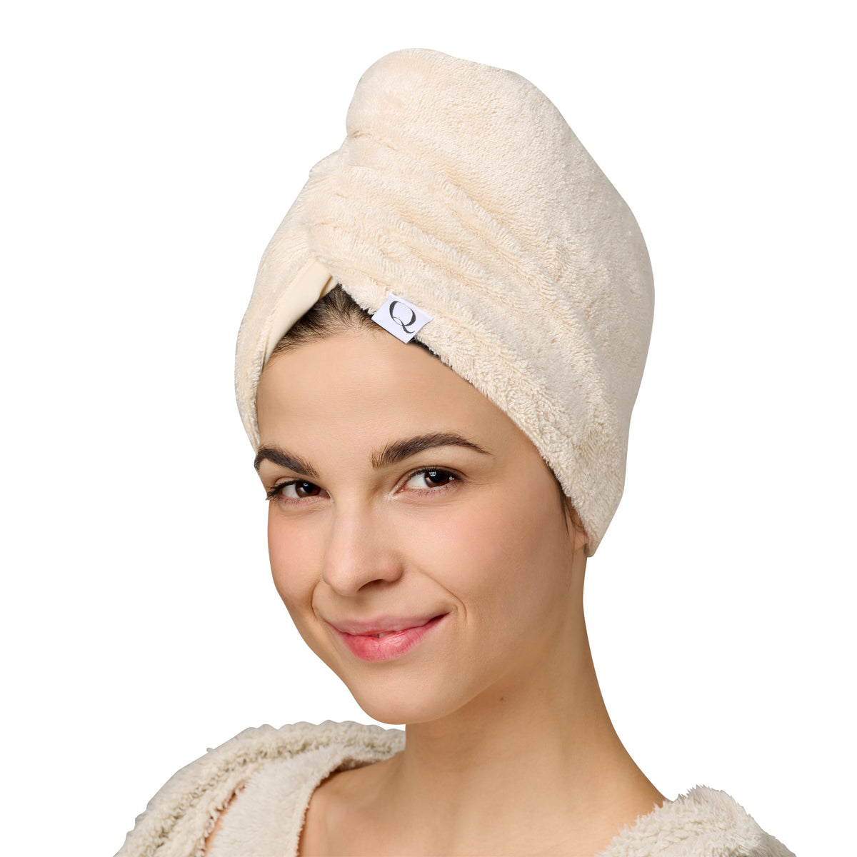 Turban-Handtuch Vegansilk