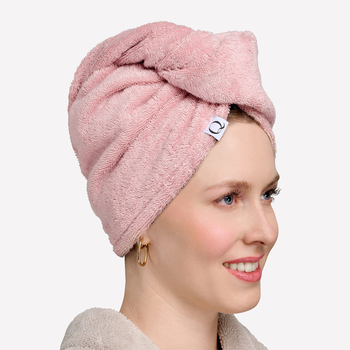 Turban-Handtuch Vegansilk