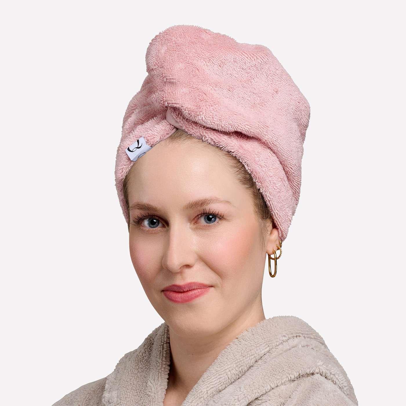 Turban-Handtuch Vegansilk – Bild 8