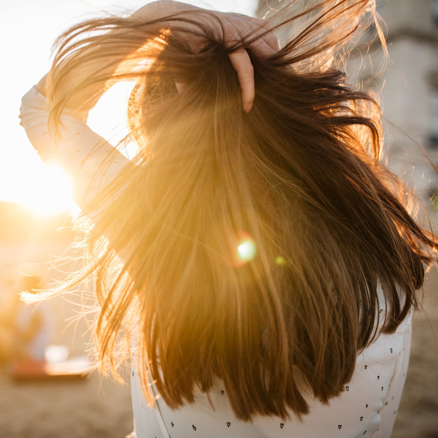Haare im Sommer